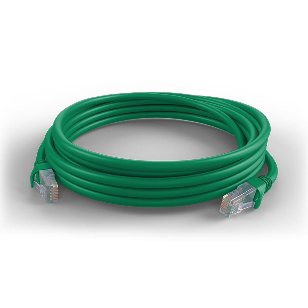 Garland CAT6 RJ45  U/UPT 24AWG Ethernet Cable | 5m | Green