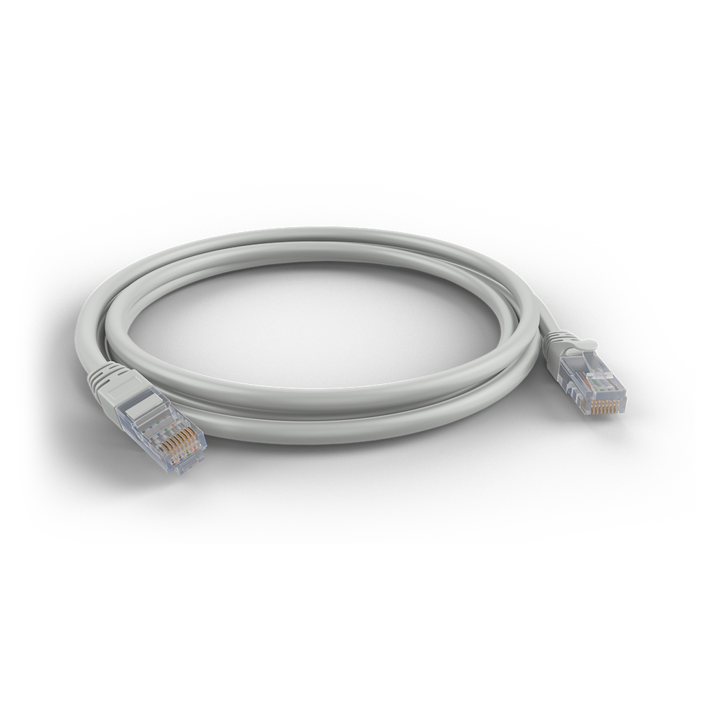 Garland CAT6 RJ45 U/UTP Ultrathin LSZH Ethernet Cable | 1.5m | Grey