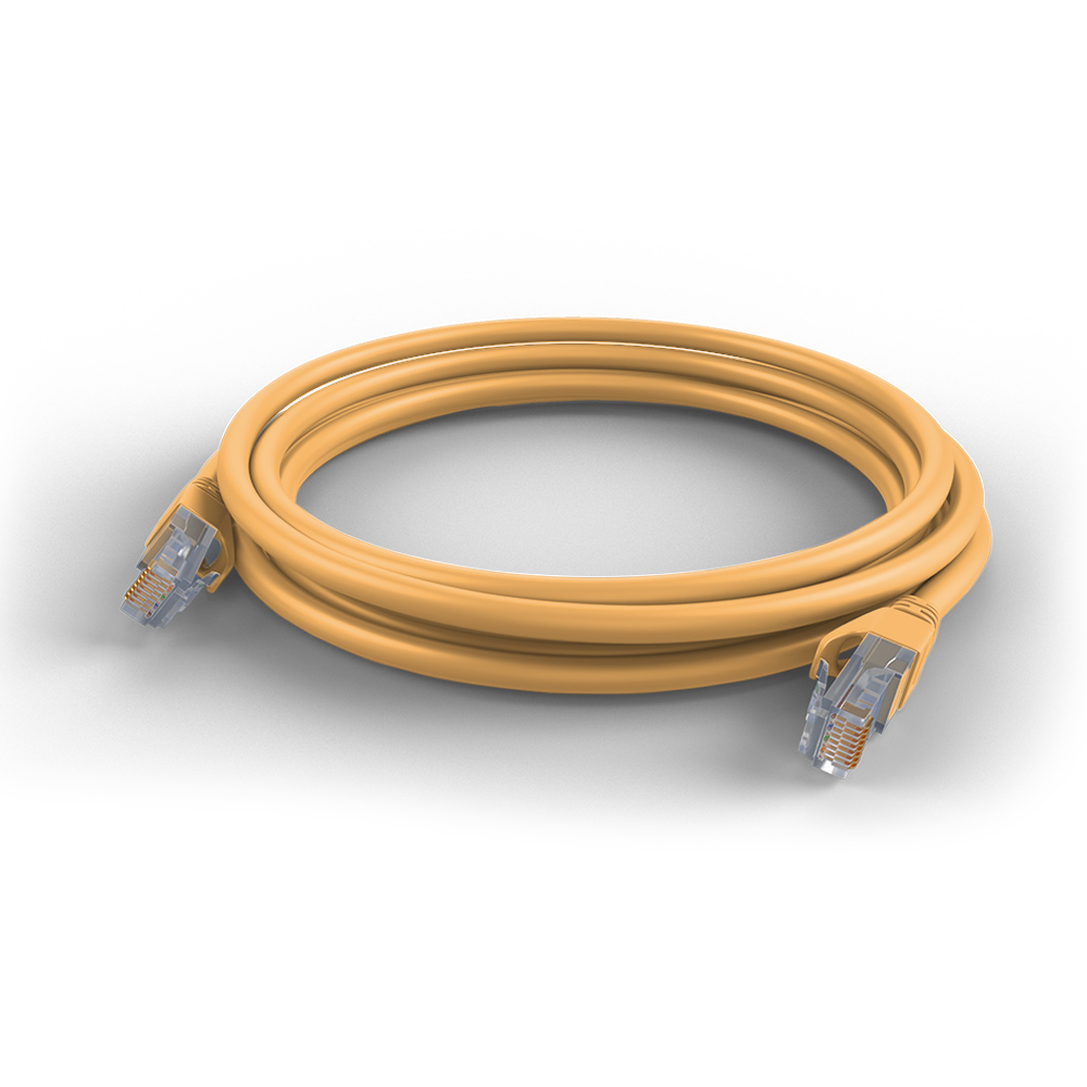Garland CAT6 RJ45 U/UTP Ultrathin LSZH Ethernet Cable | 2.5m | Orange