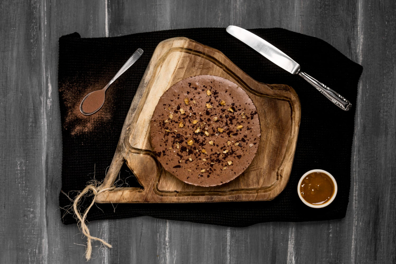 Dark Chocolate Truffle Tart