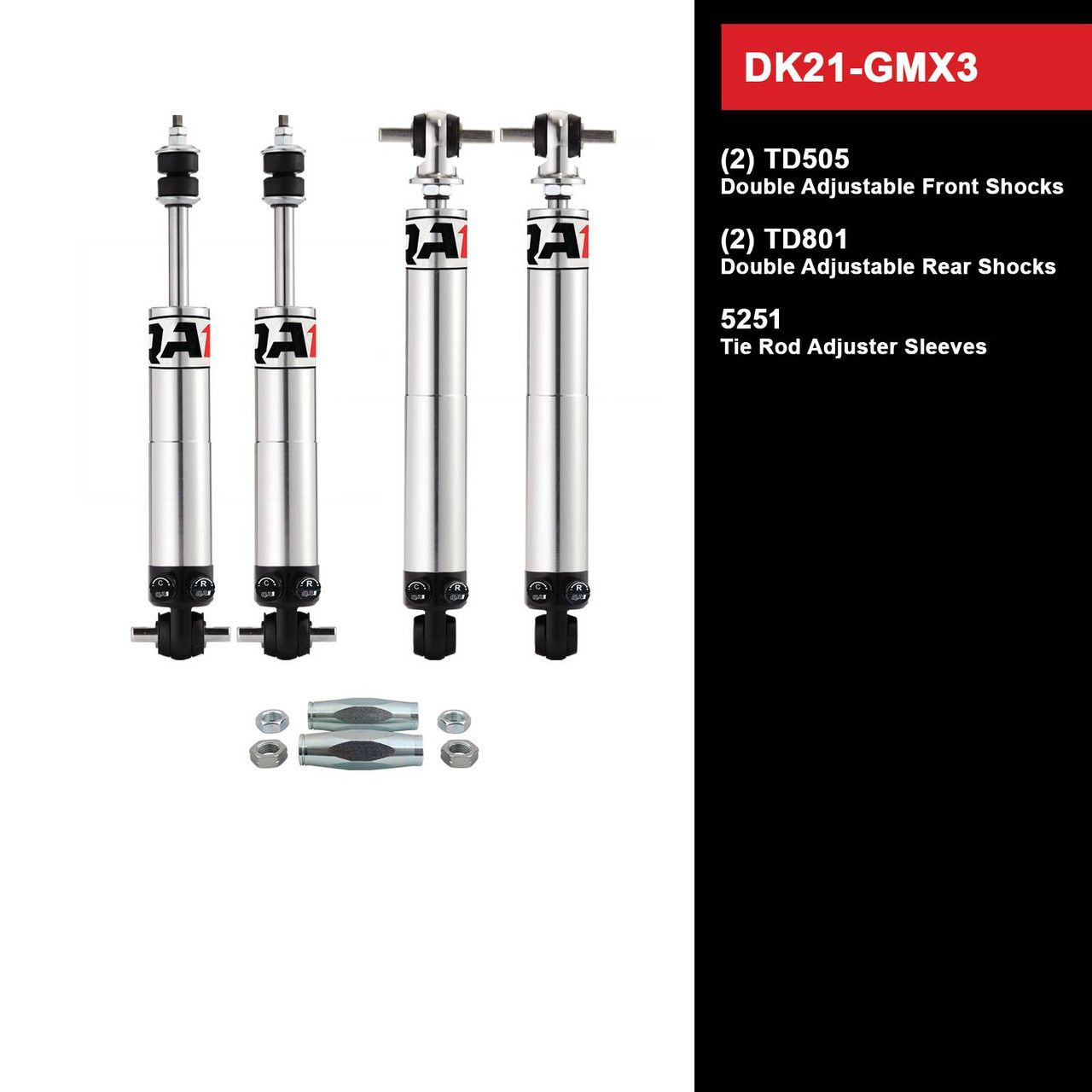 GM XBody 19751979 QA1 Drag Racing Kit Switch Suspension