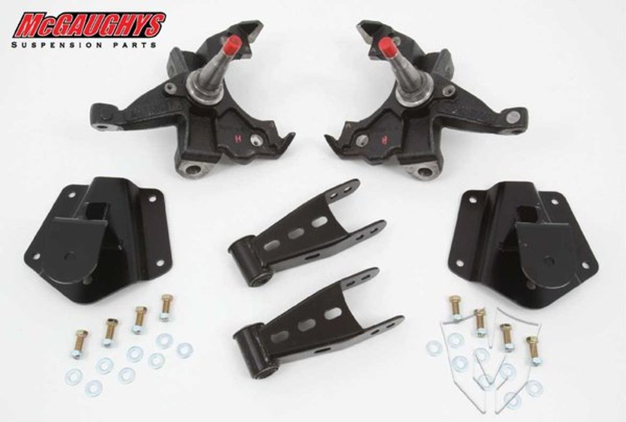 Chevrolet Tahoe 4 Door 1995 00 2 4 Deluxe Drop Kit Mcgaughys Part Switch Suspension Chevrolet Tahoe 4 Door 1995 00 2 4 Deluxe Drop Kit Mcgaughys Part Switch Suspension
