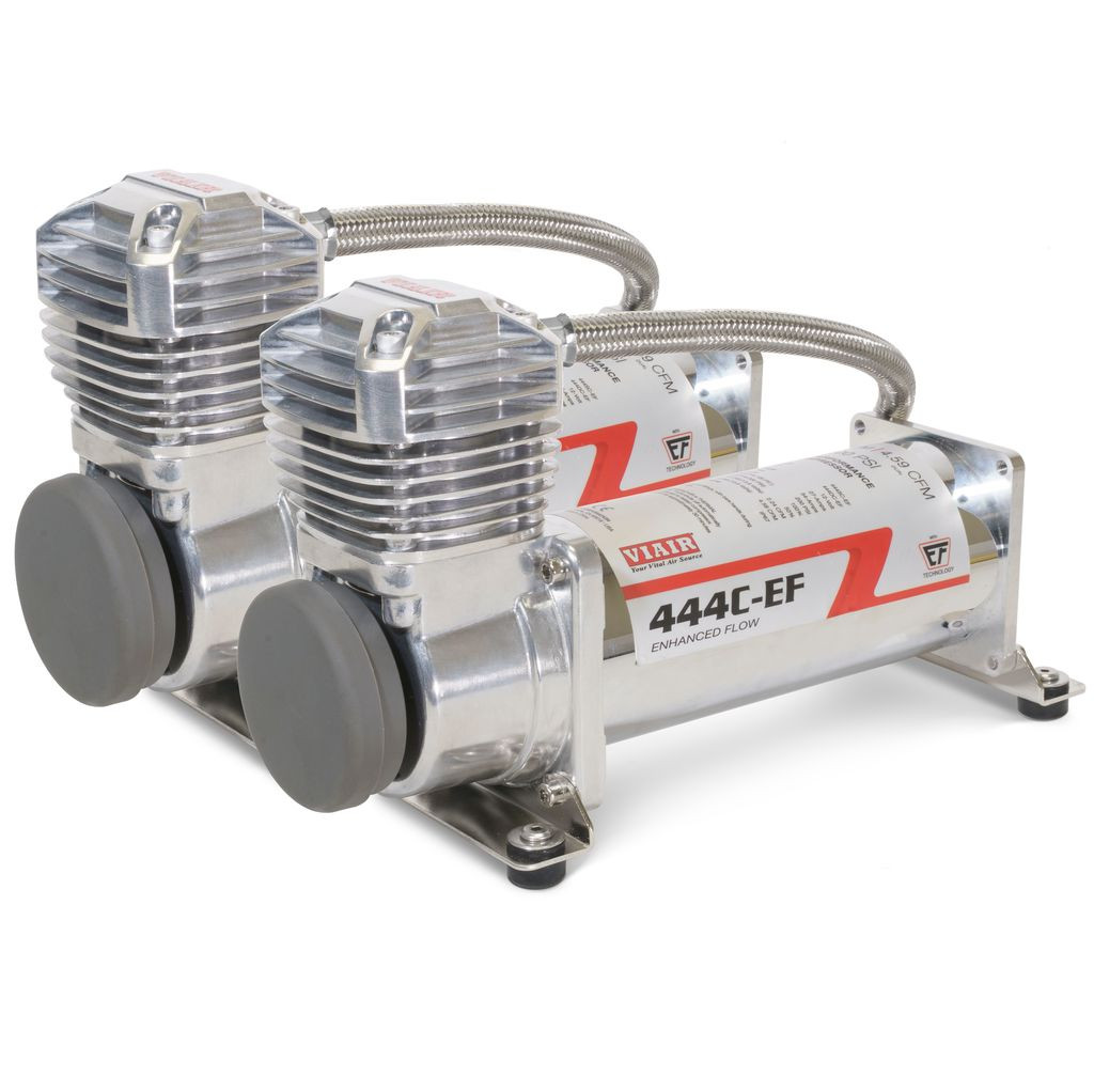 Viair 444EF (Enhanced Flow) Compressor Dual Pack - Switch Suspension