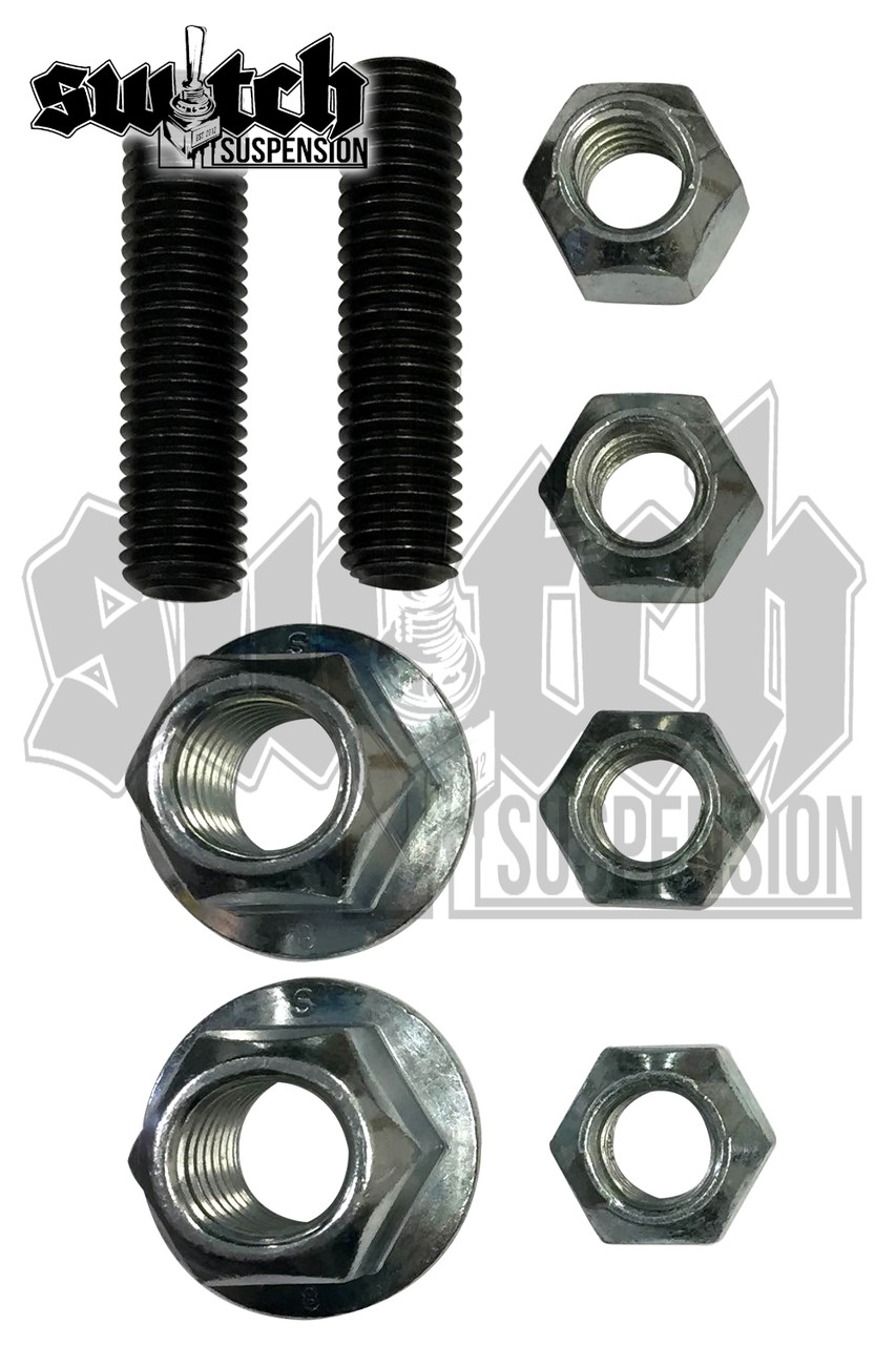 Hub Mounting Hardware For 19992018 GM McGaughys Spindles Switch Suspension