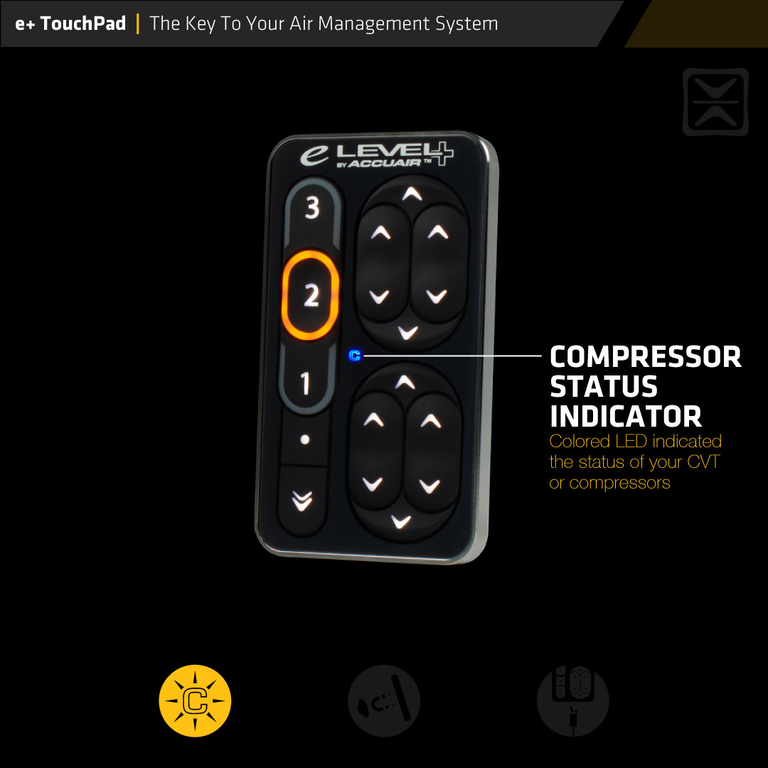 Accuair e-Level+ Complete Kits - Switch Suspension