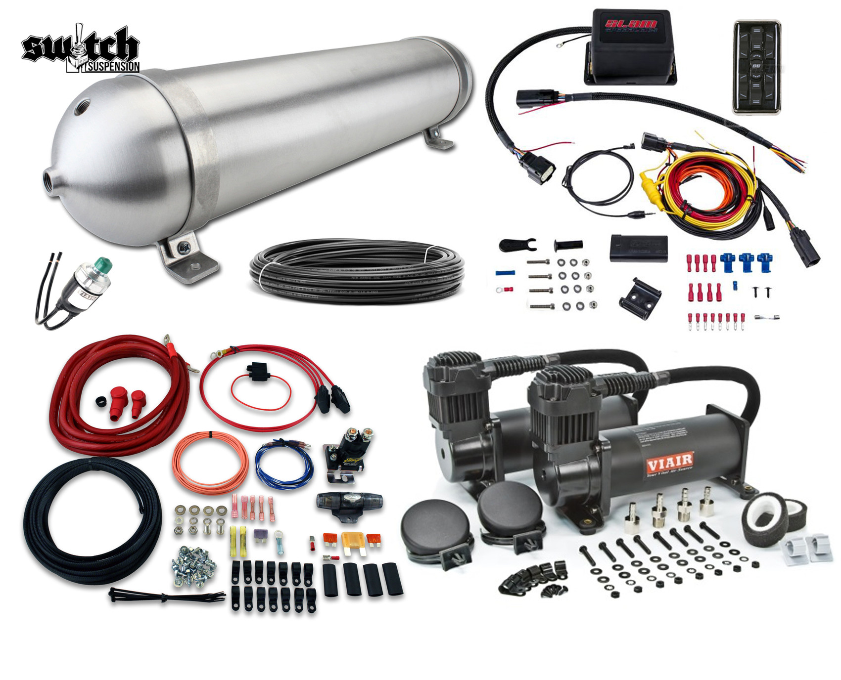 Slam Specialties Air Management Kit with MC.2 Controller - Switch
