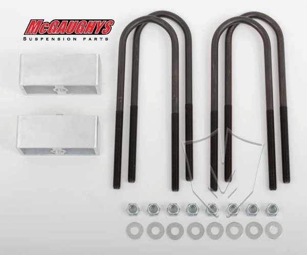 Universal Fits Multi Make/Model Rear 1" Drop Lowering Block Kit