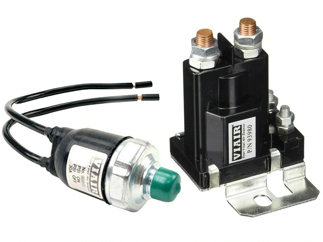 Viair 444C Compressor Dual Pack Kit, w/200psi Pressure Switch and