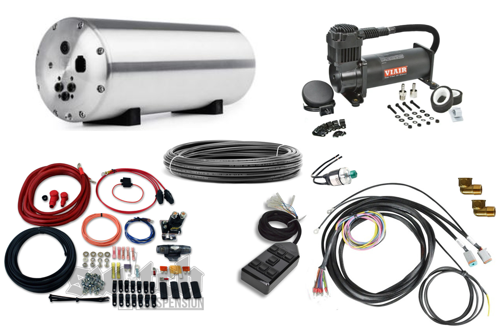 Accuair Endo VT with AVS 7 Switch and Viair 444 Air Management Kit