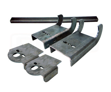 Universal Rear Behind Axle Air Bag Bracket Kit - Switch Suspension