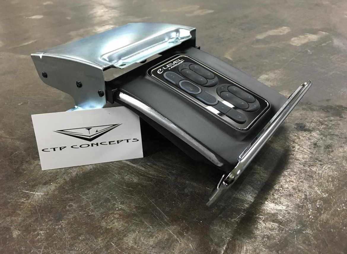 67-72 C-10 Hidden Ashtray Air Ride Controller Mount - Accuair E