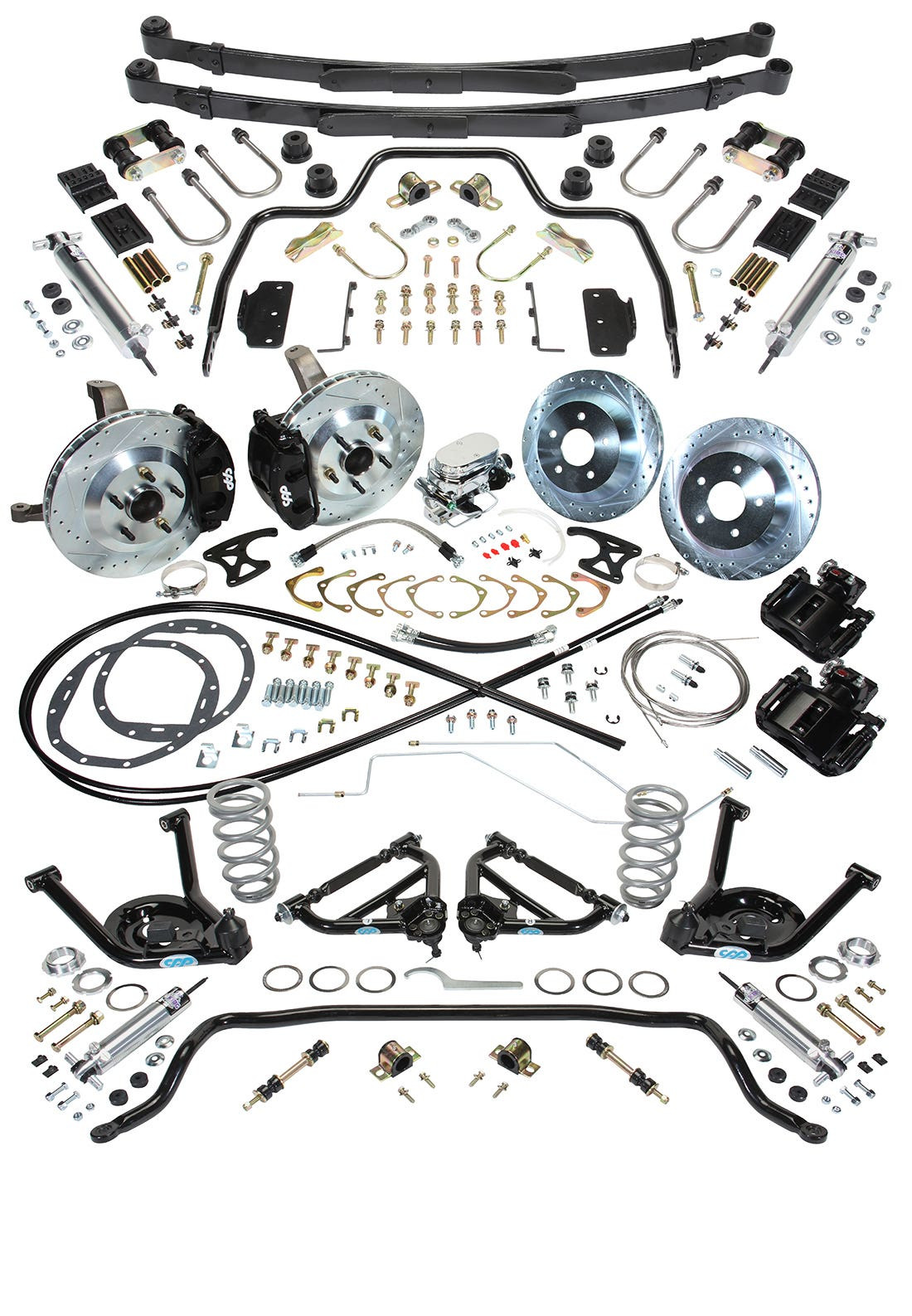 Chevrolet Nova 1968-1974 CPP Stage 4 Pro Touring Suspension Kit