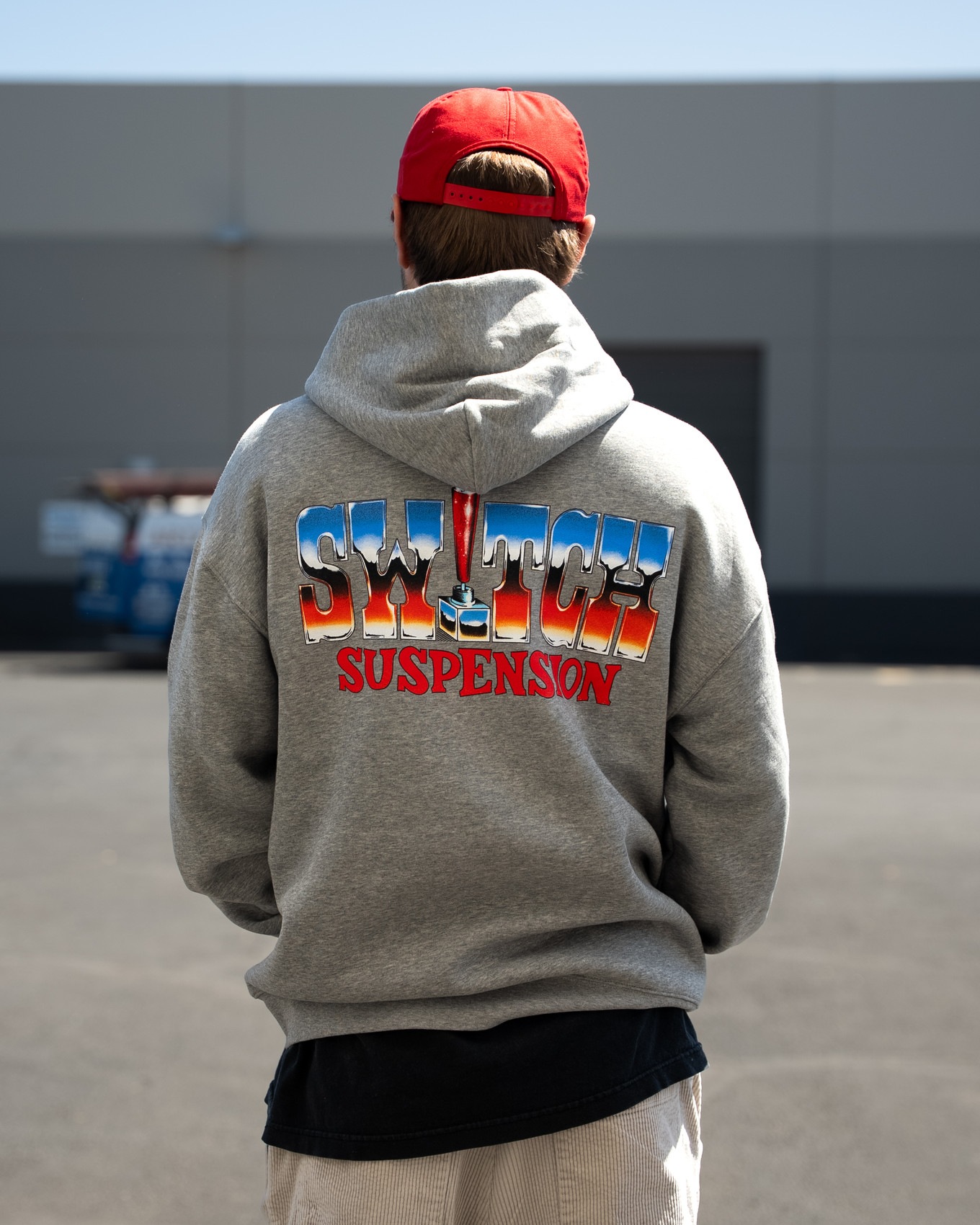 トップス am SwayFullZipHoodieAthleticHeather Truck Driver