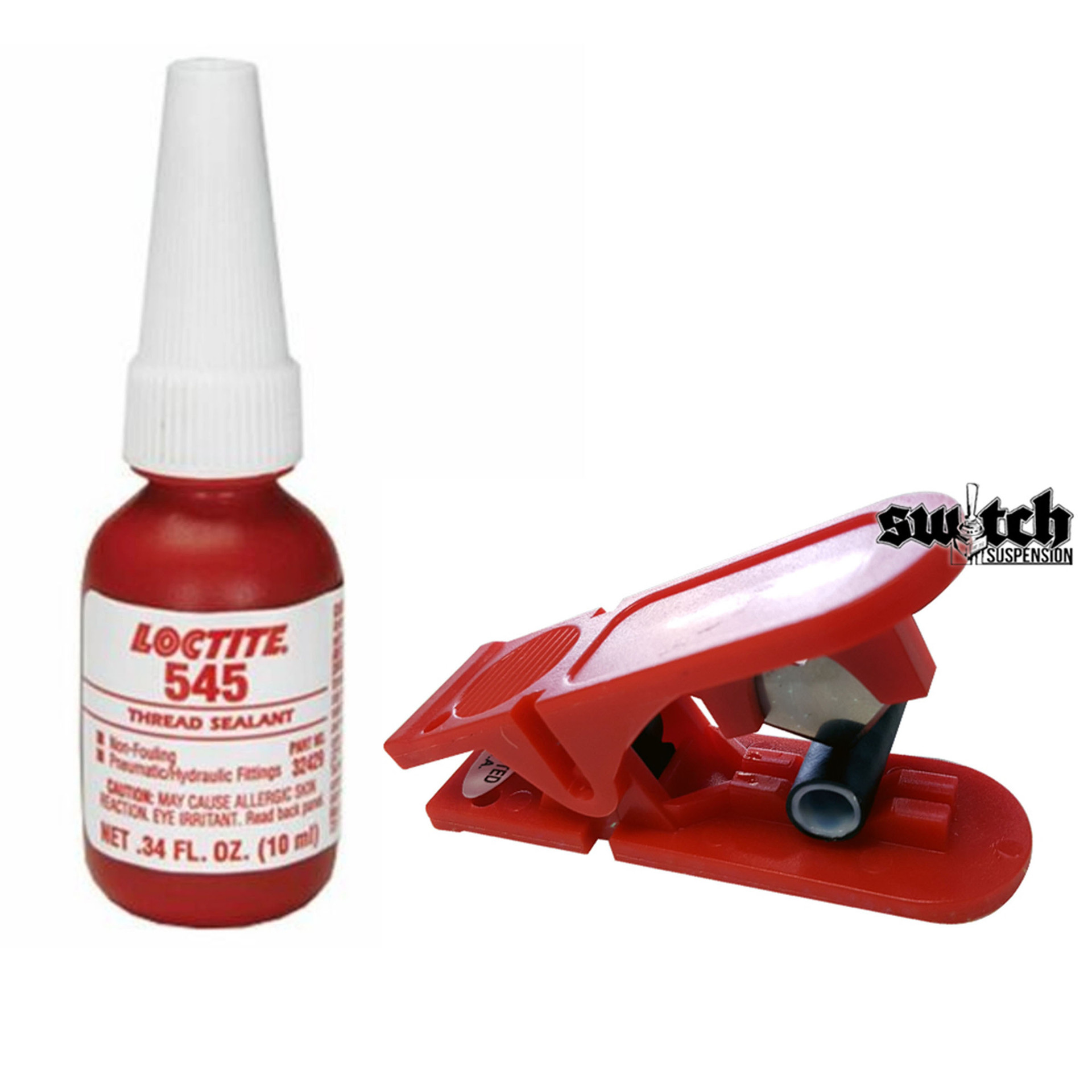 LOCTITE 545 Pneumatic / Hydraulic Thread Sealant 10ml and Cutter Switch Suspension