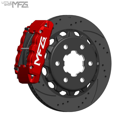 Chevrolet Tahoe 4WD 1992-2000 Little Shop MFG Front 14" Big Brake Kit