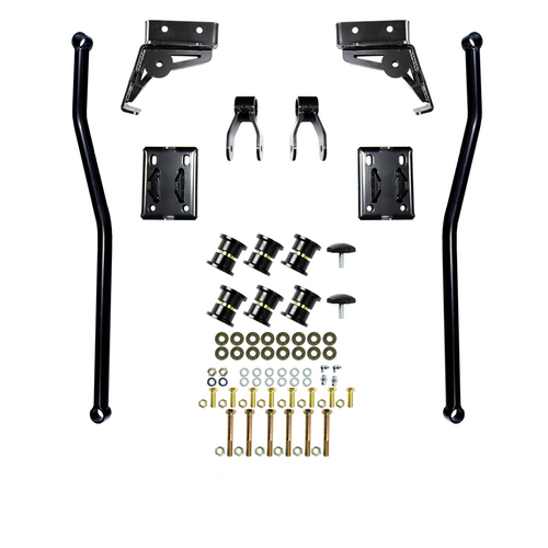 GMC Sierra 3500HD 2001-2010 Kryptonite Full Floating Traction Bar Kit