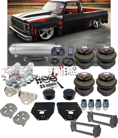Chevrolet C-10 1973-1987 Air Lift ALP4 Height Management Complete Kit