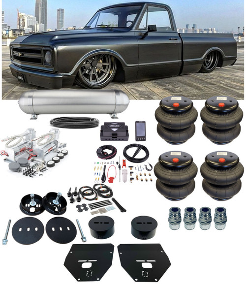 Chevrolet C-10 1963-1972 Air Lift ALP4 Height Management System Complete Kit