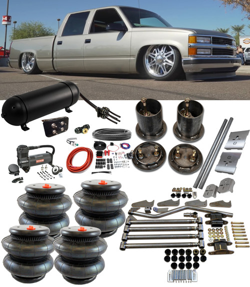 Silverado C2500 1988-1998 Manual Toggle Valve 4 Corner Air Management Kit