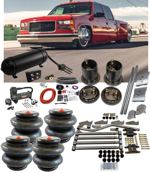 Silverado C3500 1988-1998 Manual Toggle Valve 4 Corner Air Management Kit