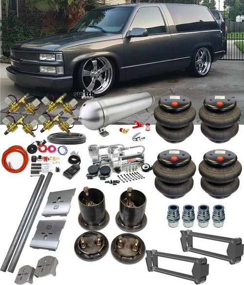 Chevrolet Tahoe 1992-1999 4 Corner SMC Fast Valve Management Complete Kit
