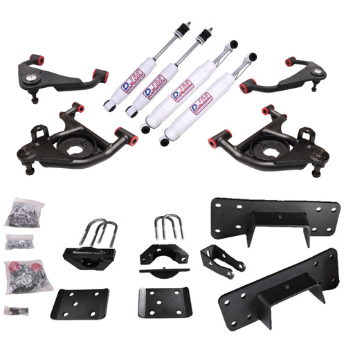GMC Sierra 1500 2WD 1999-2006 DJM 4/6 Drop Kit