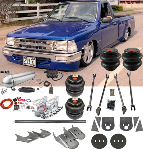 Complete Toyota Torsion Bar Front and Rear Air Suspension with Management
