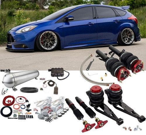 Ford Focus 2013-2018 Air Lift Performance Management Dual Viair 444C AVS 7