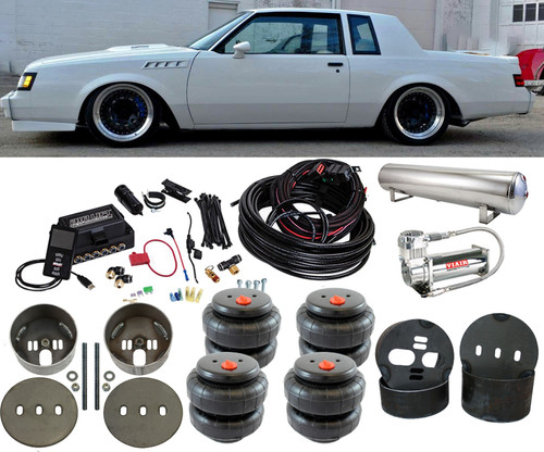 Buick Regal 78-87 Air Suspension Conversion with Air Lift 3P Management