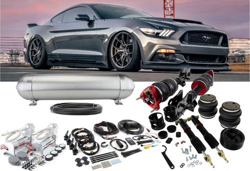 Ford Mustang 2015-2026 Air Suspension Conversion Air Lift 3H Management