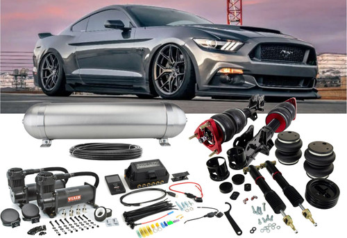 Ford Mustang 2015-2026 Air Suspension Conversion Air Lift 3P Management