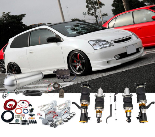 Honda Civic Type R 2001 2005 Accuair Air Suspension AVS Switchbox Air Management & 444