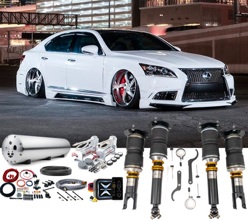 Lexus LS 460 2007 2012 Accuair Air Suspension e-Level Air Management & ENDO Tank