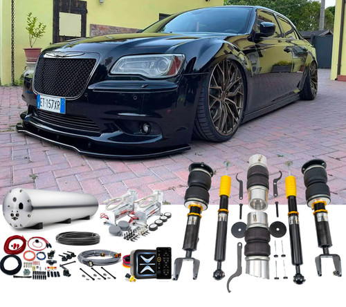 Chrysler 300 2011+ Accuair Air Suspension w/ e-Level Air Management & ENDO Tank