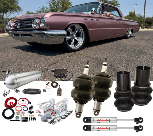 Buick Fullsize 1961-1964 Ridetech Front and Rear Air Suspension with Management