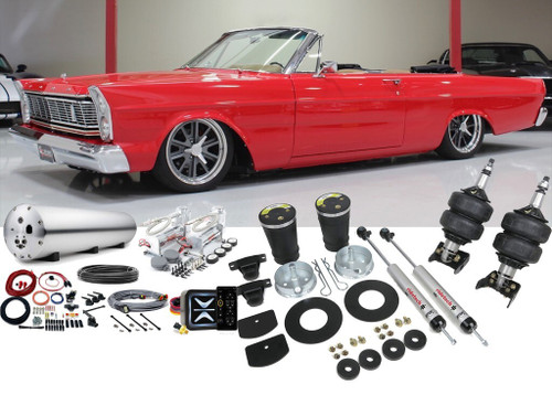Ford Galaxie 1965-1972 Air Suspension with e-Level Air Management & ENDO Tank