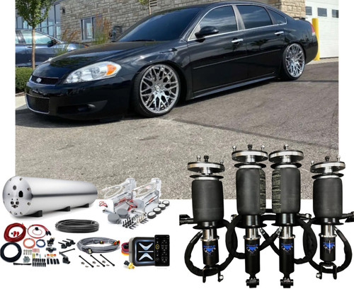 Chevrolet Impala 2000-2011 Air Ride Management Dual Viair 444C e-Level ENDO-VT