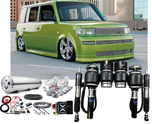 Scion XB 2004-2007 Air Ride Management Dual Viair 444C e-Level ENDO-VT