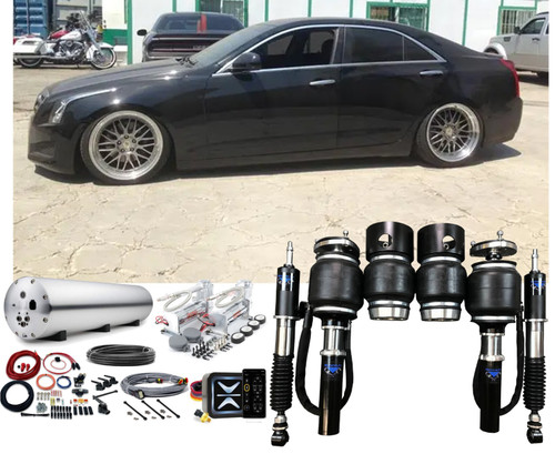 Cadillac ATS 2013-2019 Air Ride Management Dual Viair 444C e-Level ENDO-VT