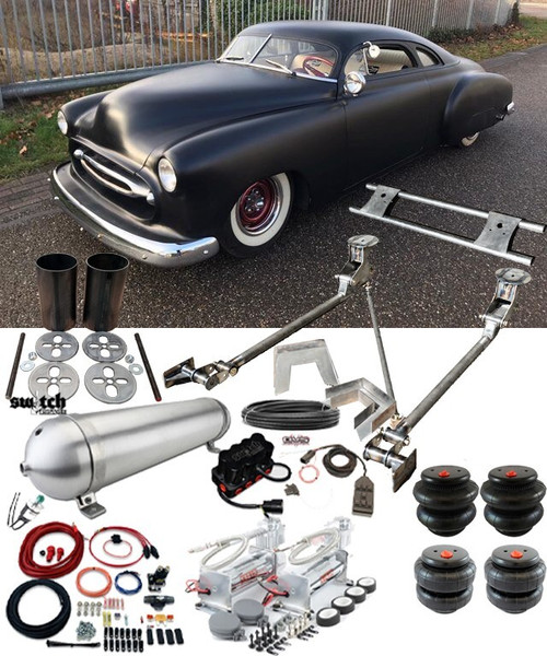 Chevrolet 1949-1954 Front and Rear Air Suspension with Management Bags