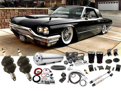 Ford Thunderbird 1964-1966 Ridetech Shockwave System ENDO Air Management