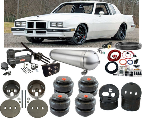 Pontiac Grand Prix 78-87 Front & Rear Air Suspension Conversion Manual Air Management