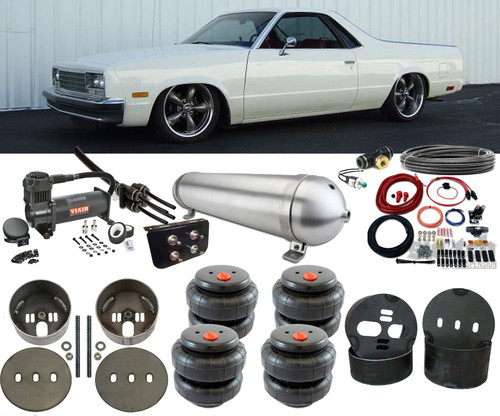 Chevrolet El Camino 78-87 Front & Rear Air Suspension Conversion Manual Air Management