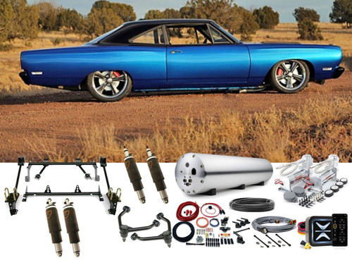 Mopar B-Body 1968-1970 Air Suspension with e-Level Air Management & ENDO Tank