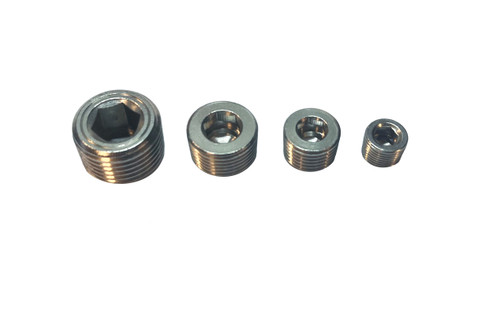 Nickel Plated NPT Plug Fitting