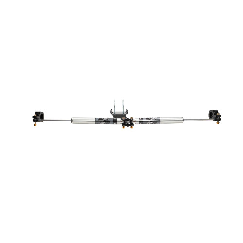 Ford F-450 / F-550 4WD 2005-2026 Kryptonite Dual Steering Stabilizer Kit w/ FOX Shocks