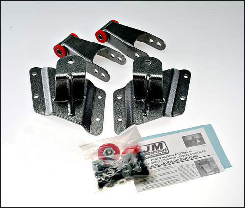 GMC Sierra 1500 1999-2006 4" Rear Shackle And Hanger Kit