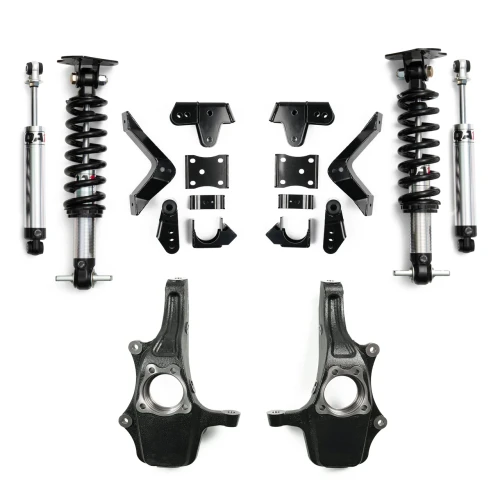 GMC Sierra 1500 2019-2026 4"/5" QA1 Lowering Kit