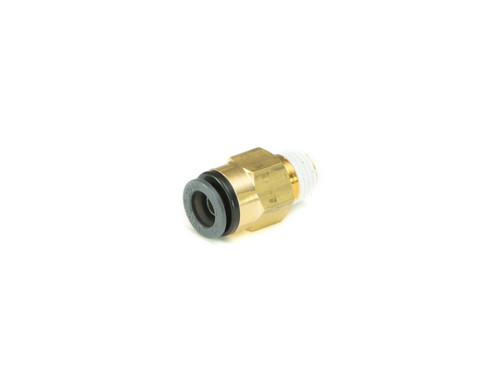 ACCUAIR 3/8" DOT/PTC - 1/4" NPT STRAIGHT FITTING