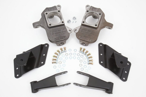 GMC Sierra 3500HD 8 Hole Hanger 2002-2010 McGaughys 2/4 Deluxe Drop Kit